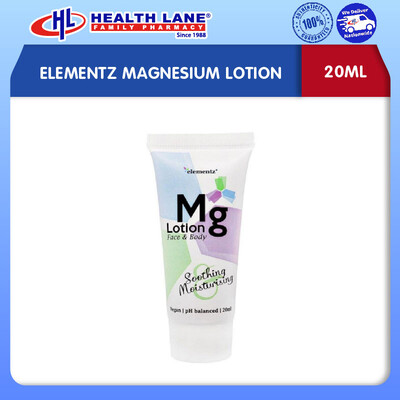 ELEMENTZ MAGNESIUM LOSYEN (20ML)